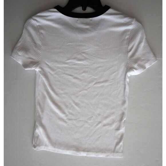 Anthropologie x Sundry Women Sz 1 US S Black/White Skirt S/S Shirt 2-pc Set - Picture 5 of 10